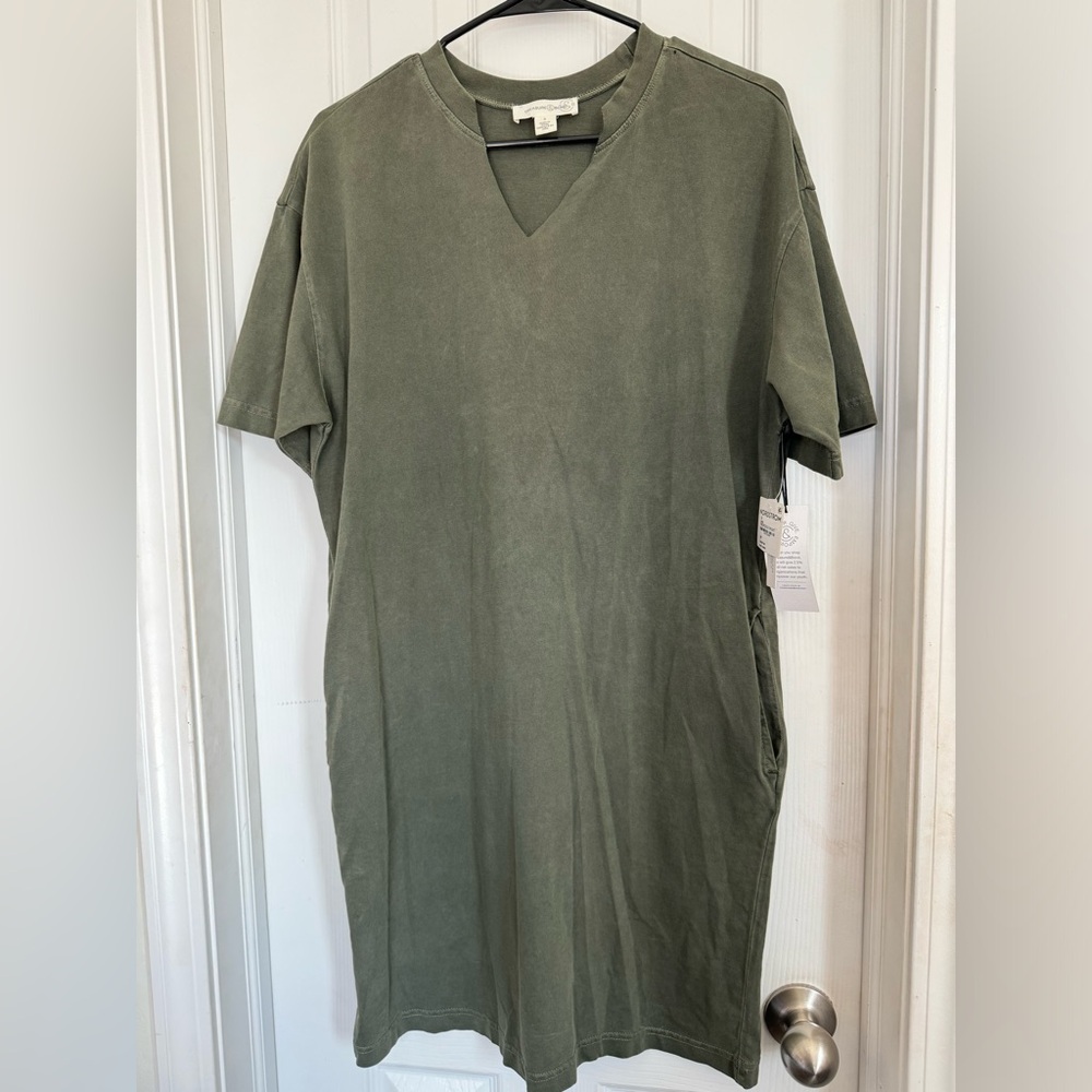 Treasure & Bond 100% cotton t-shirt dress size S - NEW WITH TAGS